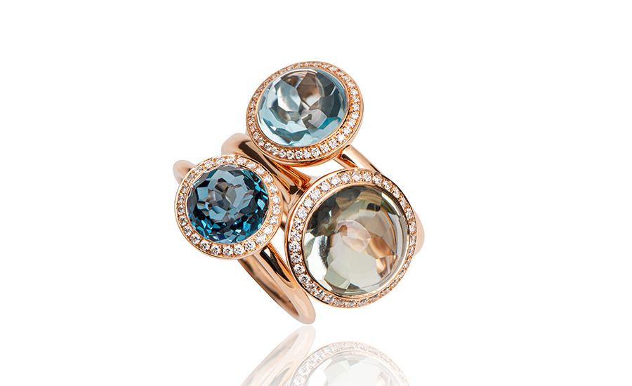 Couleurs d'Amour Farbrausch Ringe Blue